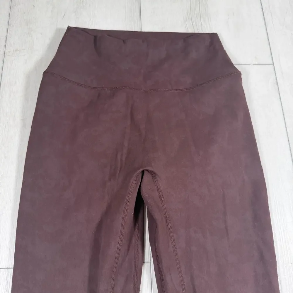 CSB Crop Shop Boutique Women's Medium Scrunch Leggings Blue Brown Lot Workout - Picture 7 of 15